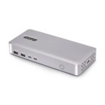 STARTECH.COM USB4 Docking Station 40Gbps 2x HDMI 2x 4K60Hz/1x 8K60Hz USB 2.5GbE 100W PD USB-C Laptop Dockingstation