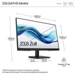 HP Series 3 Pro 324pf 60,45cm 23,8Zoll FHD 250nits HDMI DP VGA (EU) – Bild 5