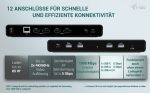 I-TEC Universal Dual 4K Display Docking Station PD 85W – Bild 3