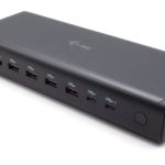 I-TEC Universal 6x 4K Display DS 6x4K 2xDP 2xHDMI 2xUSB-C 1xGLAN 2xUSB-C Gen.2 4xUSB 3.2 1xAudio/Mic Jack 1xSD/microSD Cr PD 140W KL