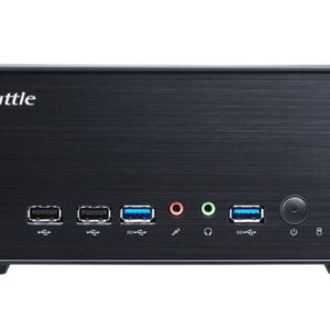 SHUTTLE Barebone XPC slim XH610G2 LGA1700 2xSODIMM DDR5 2xM.2 2xHDMI 1xDP