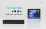 I-TEC Universal 5x 4K Display DS 5x 4K 2x DP 3x HDMI 1x 2,5GLAN 2x USB-C Gen.2 3x USB 3.2 Gen.2 1x Audio/Mic Jack PD 100W KL – Bild 2