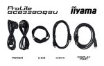 IIYAMA GCB3280QSU-B2 81,28cm 32Zoll 2560x1440 350cd/m2 0.2ms 2xHDMI DP USB – Bild 5