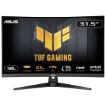 ASUS TUF Gaming VG32WQ3B 80,01cm 31,5Zoll Fast VA WLED Curved 1500R QHD 16:9 180Hz 300cd/m2 0.5ms 2xHDMI DP 2x2W Speakers Black
