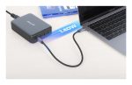 MANHATTAN 4-Port GaN USB Power Delivery-Ladestation PD 3.1 Vier USB-C PD-Ports mit bis zu 140W pro Port 240 W Gesamtleistung schwarz – Bild 2
