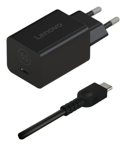 ALS-47765525-d2dad1c4c9587410 LENOVO Nano Power adapter GaN 65Watt USB-C black Europe – Bild 1