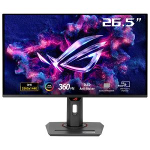 ASUS XG27ACDNG 68,58cm 27Zoll 1440P QD-OLED 360HZ 0.03MS GTG HDMI DP BLACK/AURA SYNC