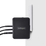 STARTECH.COM 140W USB-C-Wandladegerät 3x USB-C/1x USB-A PD 3.1 Internationaler GaN-Ladegerät fur MacBook/Dell XPS/Inspiron – Bild 3
