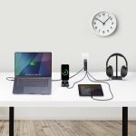 STARTECH.COM 140W USB-C-Wandladegerät 3x USB-C/1x USB-A PD 3.1 Internationaler GaN-Ladegerät fur MacBook/Dell XPS/Inspiron – Bild 6