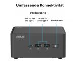 ASUS RNUC15CRHV700002 Barebone Intel Core Ultra 7 265H Kit L6 EU Cord – Bild 2