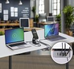 STARTECH.COM 4-Port USB-C Ladegerät 140W EPR je Port Max. 240W Schraubsicherung GaN Netzteil USBC PD 3.1 Laptop Ladegerät – Bild 2