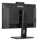 IIYAMA 60,96cm 24Zoll IPS-panel 1920x1080 Windows Hello Webcam 5MP Auto Focus 15cm Height Adj. Stand 4ms 250cd/m2 Speakers HDMI DP – Bild 4