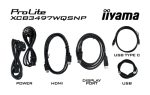 IIYAMA XCB3497WQSNP-B1 86,36cm 34Zoll UW Curved VA-panel 3440x1440 120Hz 350cd/m2 04ms Speakers USB-C Dock DisplayPort – Bild 6