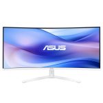 ASUS VU34WCIP-W 86,36cm 34Zoll VA WLED Curved 1500R UWQHD 21:9 100Hz 300cd/m2 1ms HDMI DP USB-C USB Hub: 4xUSB 3.2 G1 Type-A White – Bild 6