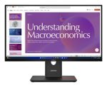 LENOVO ThinkVision T24d-40 LED monitor 60,96cm 24Zoll 1920x1080 Full HD 1080p 120Hz HDMI DisplayPort USB-C Dock 96W DaisyChain Spk