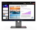 LENOVO ThinkVision P24Q-40 LED monitor 60,96cm 24Zoll 2560x1440 QHD 120Hz IPS 300cd/m2 1500:1 HDR10 4ms HDMI DisplayPort DaisyChain
