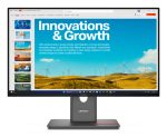 LENOVO ThinkVision P24QD-40 LED monitor 60,96cm 24Zoll 2560x1440 QHD 120Hz IPS DisplayHDR HDMI DisplayPort USB-C Dock 140W