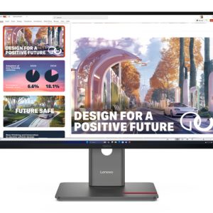 LENOVO ThinkVision P27QD-40 LED monitor 68,58cm 27Zoll 2560x1440 QHD 120Hz IPS 350cd/m2 1500:1 4ms HDMI DisplayPort DaisyChain USB-C