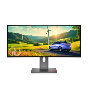 LENOVO ThinkVision P34WD-40 LED monitor curved 86,36cm 34Zoll 3440x1440 120Hz IPS 350cd/m2 2000:1 HDR10 4ms HDMI DisplayPort USB-C