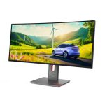 LENOVO ThinkVision P34WD-40 LED monitor curved 86,36cm 34Zoll 3440x1440 120Hz IPS 350cd/m2 2000:1 HDR10 4ms HDMI DisplayPort USB-C – Bild 3