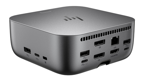 ALS-48028483-2c6210a0e335685c HP Thunderbolt 4 Ultra 180W G6 Dock TBT4 USB-C HDMI RJ-45 2xUSB-C 2xDP 5xUSB (EU) – Bild 1