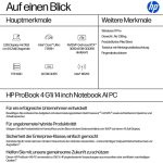 HP ProBook 4 G1i 14 Intel Core Ultra 7 255H 35,56cm 14Zoll 2,2k 32GB 1TB/SSD NVIDIA RTX 3050 4GB W11P SmartBuy 1J Gar (DE) – Bild 2