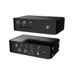 I-TEC Thunderbolt 5 Quattro Display DS 2xTB5 2xHDMI 1x2,5GLAN 1xAudio/Mic 1xUSB-C Gen2 4xUSB-A Gen2 SD+TF Kartenleser PD 140W KL