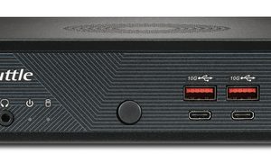 SHUTTLE Barebone XPC slim DN11H5 Intel Core Ultra 5 125H 2xSODIMM 3xM.2 1xM.2 for WLAN module 2xHDMI 2xDP