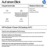 HP ProDesk 4 Tower G1 Intel Core Ultra 7 265 32GB 512GB/SSD W11P 1J Gar (DE) – Bild 6