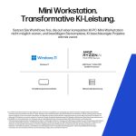 HP Z2 G1a Mini AMD Ryzen AI Max+ PRO 395 128GB 2TB/SSD W11P 3J Gar (DE) – Bild 2