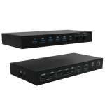 I-TEC USB-C KVM Docking station for 3 Hosts 2xHDMI 1xGLAN 1xUSB-C Gen2 3x USB-A Gen2 2x USB-A 1.1 1xAudio 1xMic PD 1x 92W/2x 65W