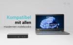 I-TEC Universal Intelligent Dual Display DS 2xHDMI 2xDP 1xGLAN 2xUSB-C Gen2 3xUSB-A Gen2 2xUSB-A Gen1 1xAudio/Mic PD100W KL – Bild 2