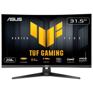 ASUS TUF Gaming VG32VQM5B 80,01cm 31,5Zoll VA WLED FHD Curved 1500R 16:9 250Hz 300cd/m2 0.5ms 2xHDMI DP 2x2W Speakers