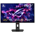 ASUS ROG Strix OLED XG27AQDPG 67,31cm 26,5Zoll QD-OLED QHD 16:9 500Hz 300cd/m2 0.03ms 2xHDMI DP USB Hub: 2xUSB 3.2 G1 Type-A