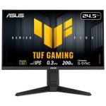 ASUS TUF Gaming VG259QL5A 62,23cm 24,5Zoll Fast IPS WLED FHD 16:9 200Hz 300cd/m2 1m/0.3ms 2xHDMI DP 2x2W Speakers