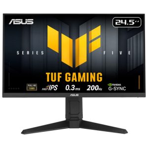 ASUS TUF Gaming VG259QL5A 62,23cm 24,5Zoll Fast IPS WLED FHD 16:9 200Hz 300cd/m2 1m/0.3ms 2xHDMI DP 2x2W Speakers