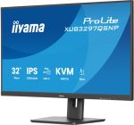 IIYAMA XUB3297QSNP-B1 81,28cm 32Zoll IPS-panel 2560x1440 350cd/m USB-C Dock LAN/95W PD/DP-OUT KVM USB 3x3.2+1xC 1ms – Bild 3