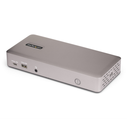 ALS-48063283-6cded073bf36471f STARTECH.COM USB-C-Dockingstation USB4 Dreifach 4K60Hz-Monitore 100W Laptop-Ladung 2,5GbE Notebook Dock Nicht fur macOS – Bild 1