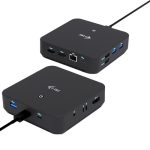 I-TEC USB-C DS 2 x HDMI 1x DP 1x GLAN 1x USB-C 3.2 3x USB-A 3.2 2x USB 2.0 1x 3,5mm Audio/Mic 1x 100W USB-C Power Delivery
