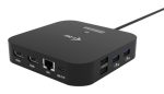 I-TEC USB-C Dual HDMI DS 2x HDMI 1x GLAN 2x USB-A 3.2 2x USB 2.0 1x USB-C Gen2 1x USB-C Gen1 1x Audio/Mic Jack 1x 100W USB-C PD