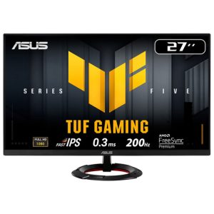 ASUS TUF Gaming VG279Q5R 68,58cm 27Zoll Fast IPS FHD 16:9 200Hz 300cd/m2 0.3ms 2xHDMI DP 2x2w Speaker Black