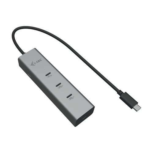 ALS-48081222-754b1d1c5a27eb33 I-TEC USB-C Charging Metal HUB 5port with USB-C video 8K 1xUSB-C video/Data 1xUSB-C PD/Data 1xUSB-C 3.2 Gen1 2xUSB-C 3.2 Gen2 PD85W – Bild 1