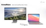 I-TEC USB-C Charging Metal HUB 5port with USB-C video 8K 1xUSB-C video/Data 1xUSB-C PD/Data 1xUSB-C 3.2 Gen1 2xUSB-C 3.2 Gen2 PD85W – Bild 4