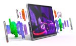 LENOVO Idea Tab Plus MEDIATEK DIMENSITY 6400 30,73cm 12,1Zoll 2560x1600 8GB Android CLOUD GREY (P) – Bild 6