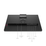 LENOVO ThinkVision T27QD-4v 68,58cm 27Zoll IPS QHD 16:9 120Hz 300 cd/m2 4ms HDMI DP USB 3.2. G1 Type-C TopSeller – Bild 4