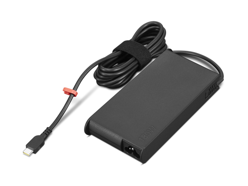 ALS-48104637-9be57e989241f1b2 LENOVO ThinkPad Mobile Workstation Slim USB-C power adapter GaN AC 100-240 V 180Watt Europe black (EU) – Bild 1