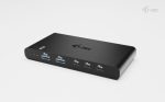 I-TEC KVM Docking Station HDMI for 2 hosts 1x HDMI 3xUSB-C 3.2 Gen1 2x USB-A 3.2 Gen 1 1x 3,5mm Audio/Mic Power Delivery 2x 100W – Bild 3