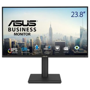 ASUS Business BE249CGN 60,96cm 24Zoll IPS 1920x1080 FHD 120Hz HDR10 Daisy Chain EPEAT Gold DisplayPort HDMI USB-C 96W RJ45 Speaker
