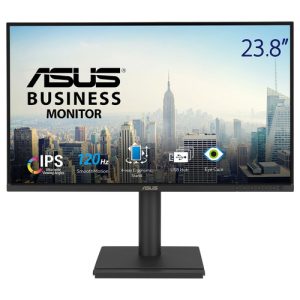 ASUS Business BE249QG 60,96cm 24Zoll IPS 1920x1080 FHD 120Hz HDR10 EPEAT Gold DisplayPort HDMI USB-Hub Speaker