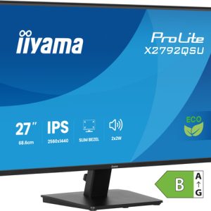 IIYAMA X2792QSU-B1 68,58cm 27Zoll NICHT HÖHENVERSTELLBAR/kein DP-Kabel dabei !!!!!